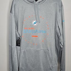 NFL Miami Dolphins Gray Hoodie
